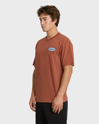 Waterman Inter Fill Classic Short Sleeve Knit T-Shirt - Picante