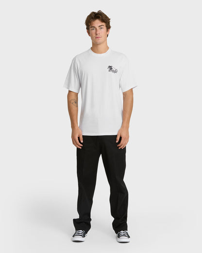 Waterman Outrigger Classic Short Sleeve Knit T-Shirt - White