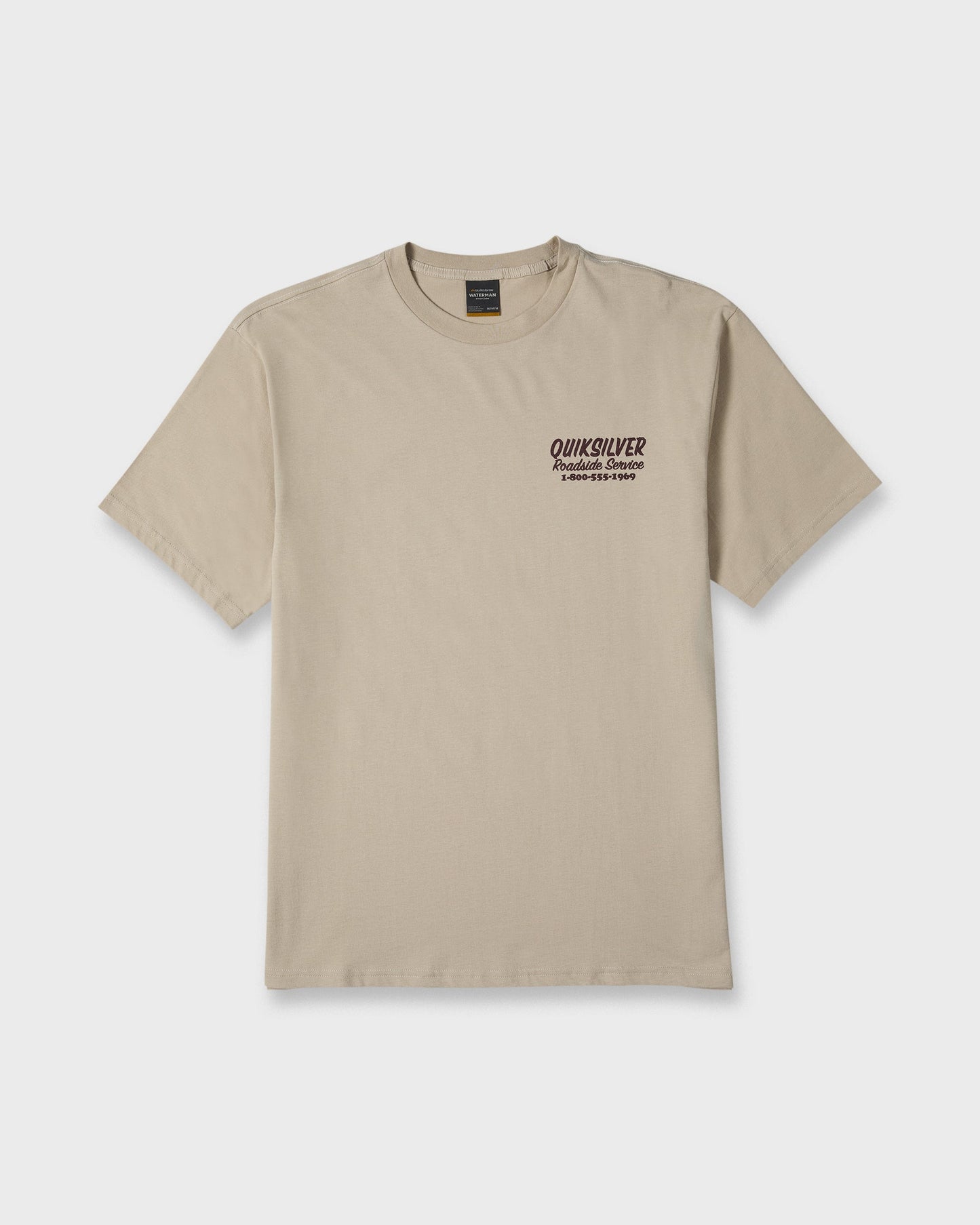 Waterman Roadside Service Classic Short Sleeve Knit T-Shirt - Plaza Taupe