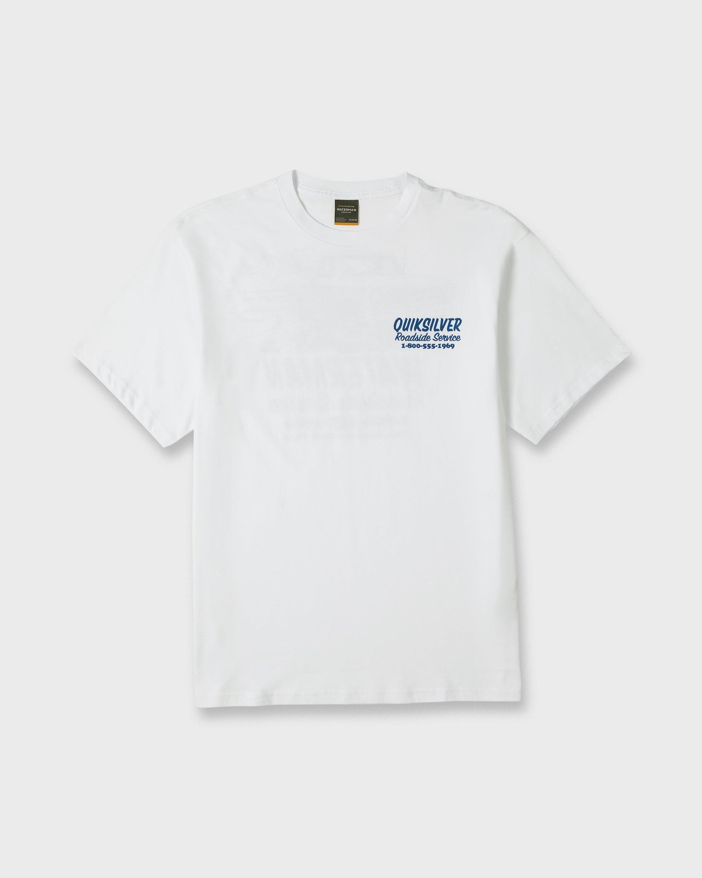 Waterman Roadside Service Classic Short Sleeve Knit T-Shirt - White