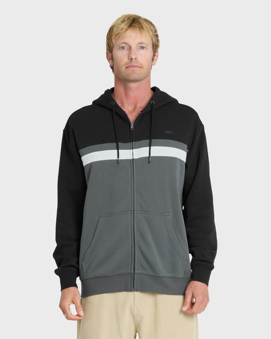 Surf Zip-Up Hoodie - Anthracite