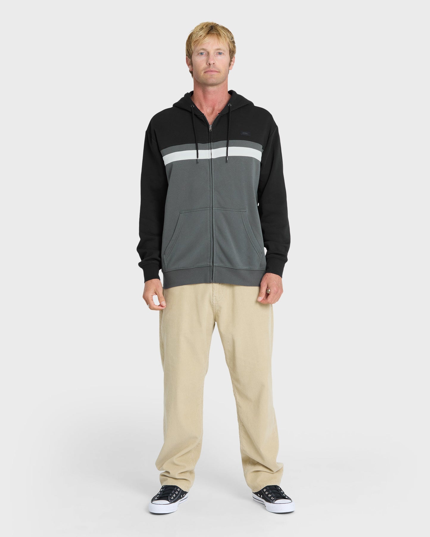 Surf Zip-Up Hoodie - Anthracite