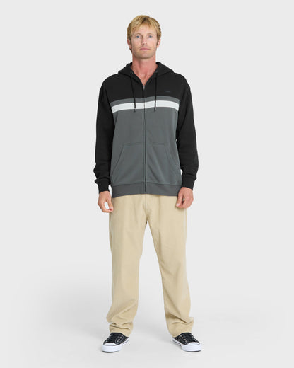 Surf Zip-Up Hoodie - Anthracite