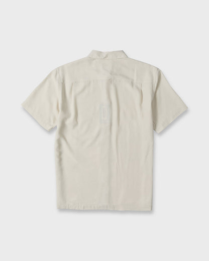 Waterman Offshore Short Sleeve Woven Shirt - Moonbeam