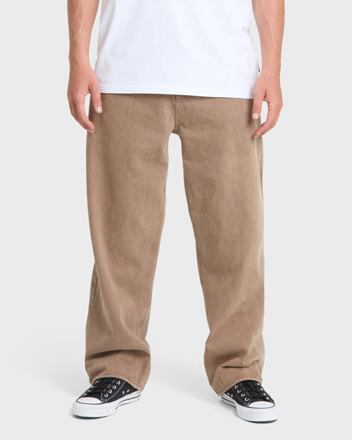 QSD Baggy Jeans - Pine Bark