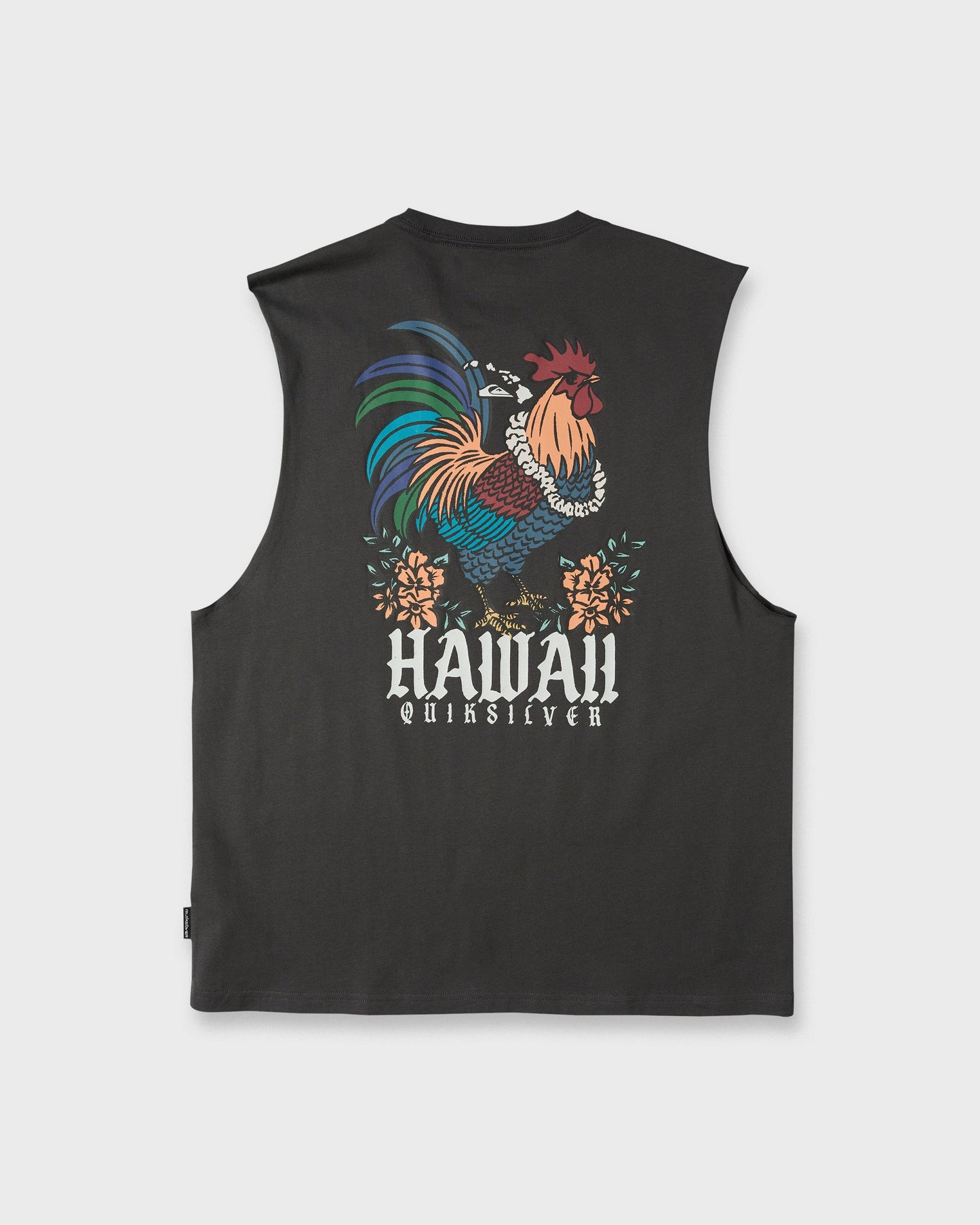 Hawaii Da Rooster Sleeveless Knit T-Shirt - Phantom