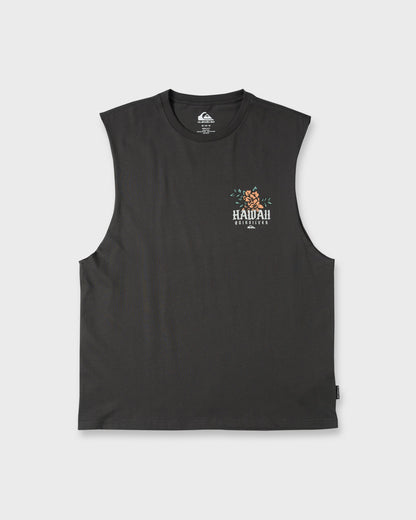 Hawaii Da Rooster Sleeveless Knit T-Shirt - Phantom