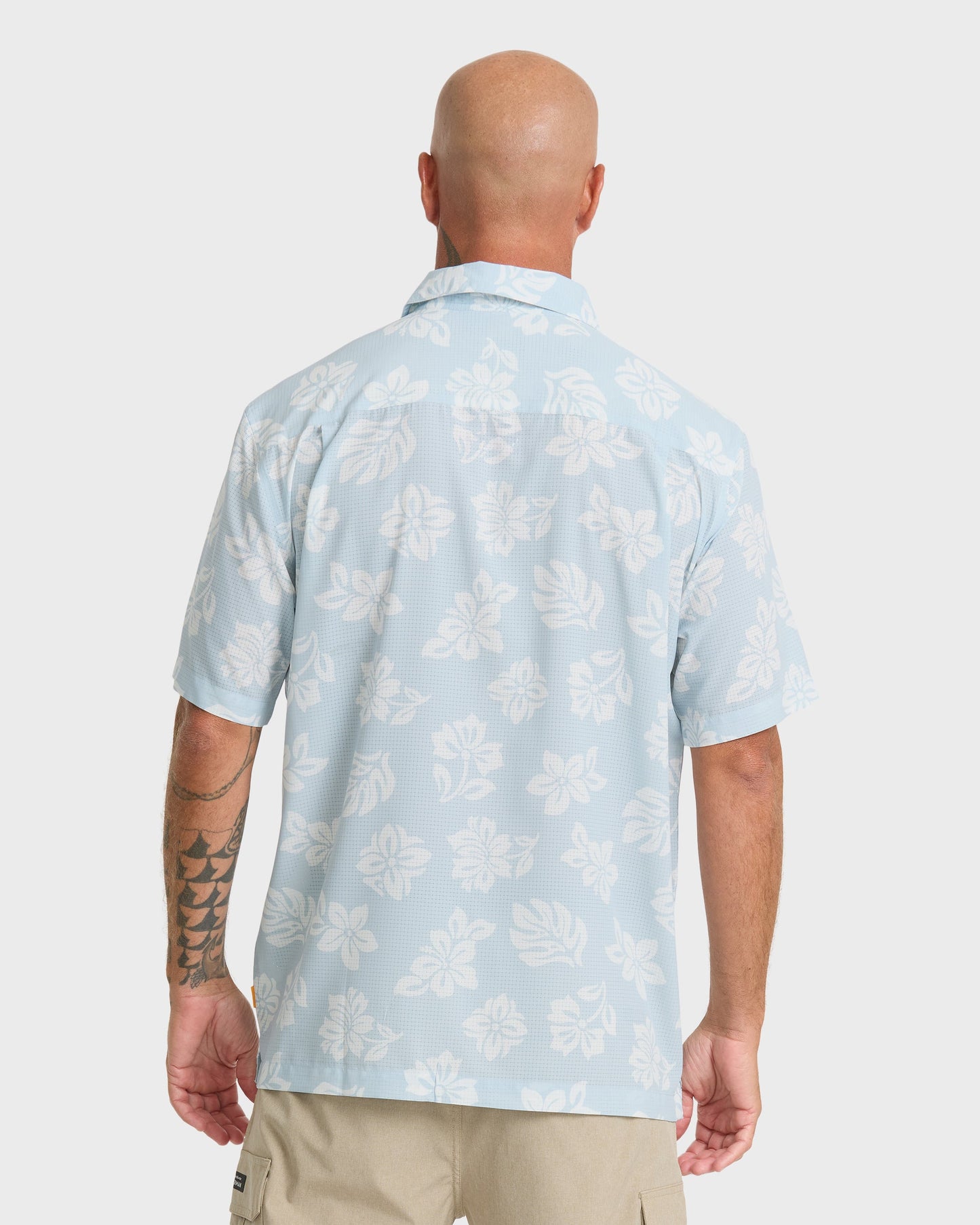 Waterman Performance Pack Short Sleeve Woven Shirt - Skyway