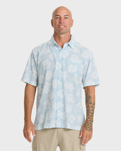 Waterman Performance Pack Short Sleeve Woven Shirt - Skyway