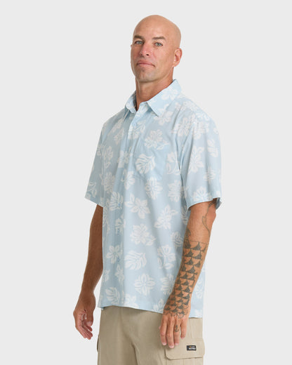 Waterman Performance Pack Short Sleeve Woven Shirt - Skyway
