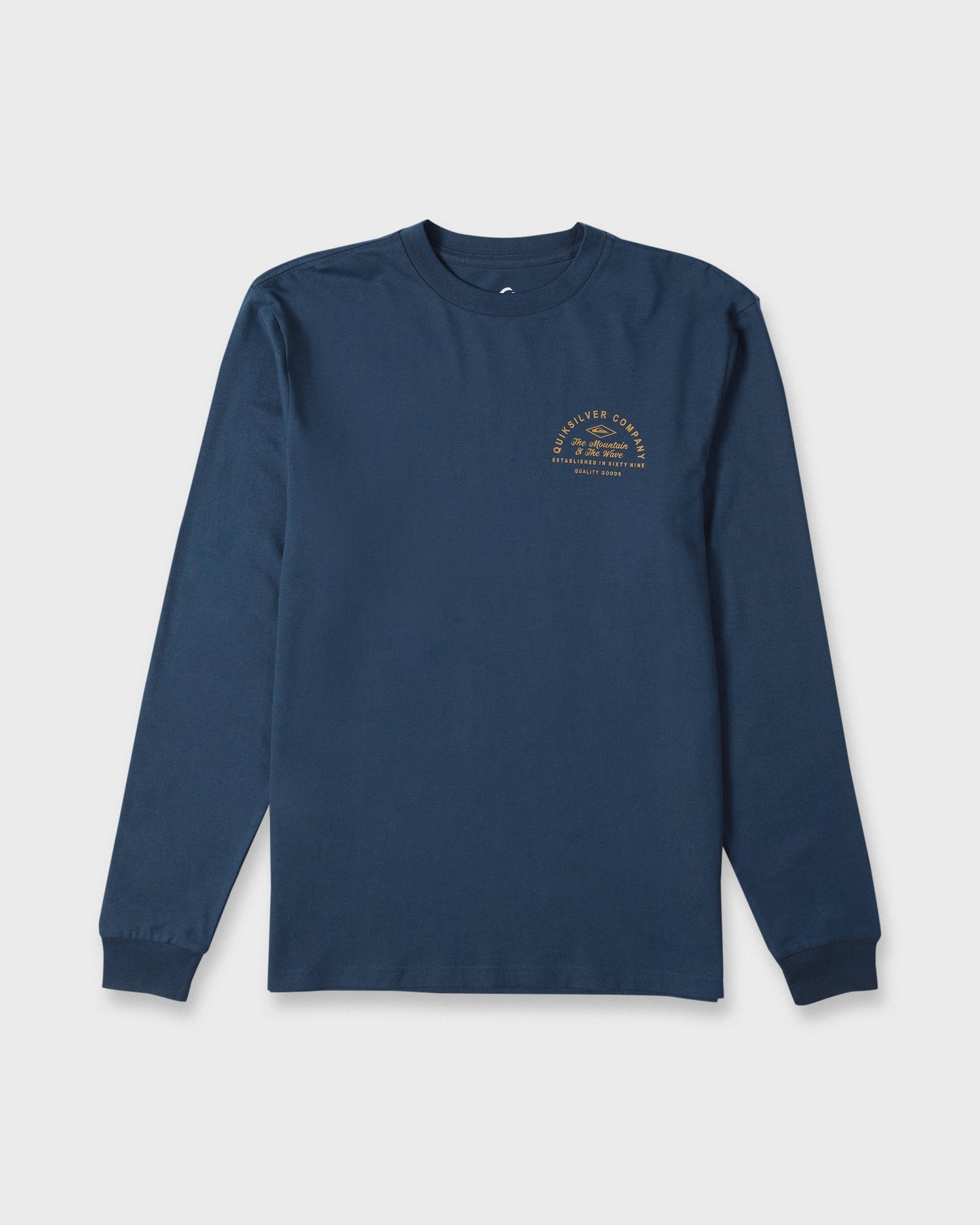 Garage Days Long Sleeve Knit T-Shirt - Dark Denim