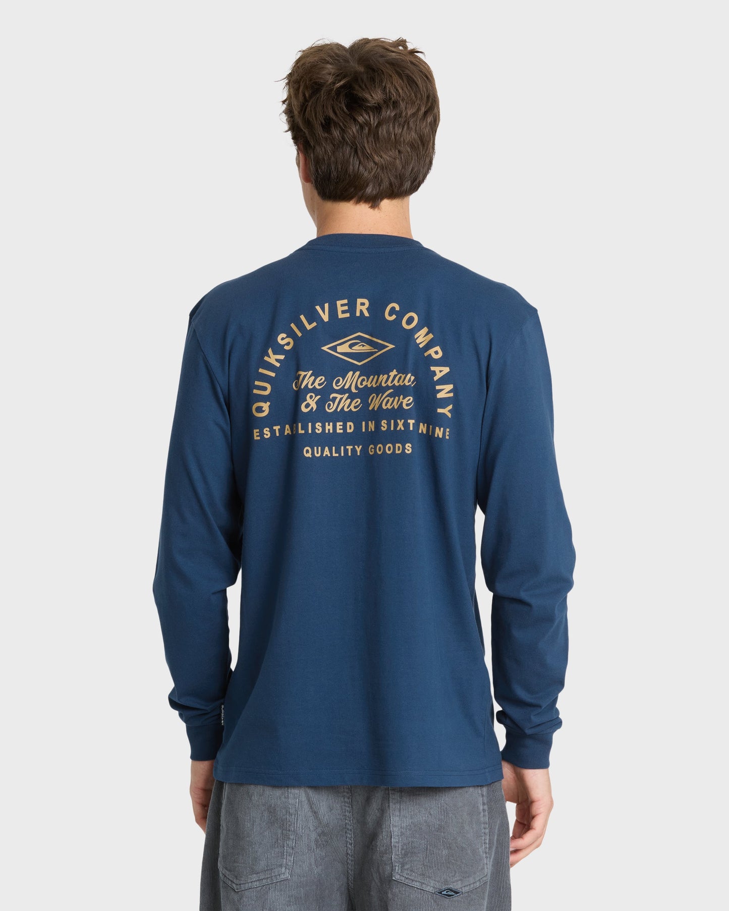 Garage Days Long Sleeve Knit T-Shirt - Dark Denim