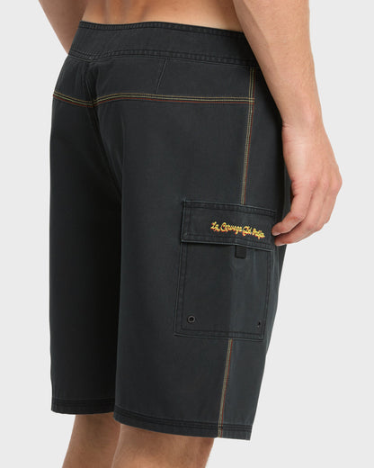 Pacifico Ballena 20" Boardshorts - Black