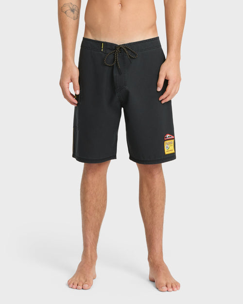 Pacifico Ballena 20" Boardshorts - Black