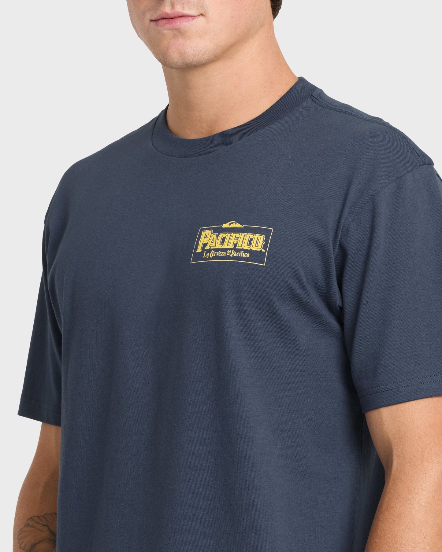 Pacifico Sayulita Cruising Short Sleeve Knit T-Shirt - Navy