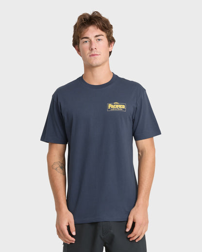 Pacifico Sayulita Cruising Short Sleeve Knit T-Shirt - Navy