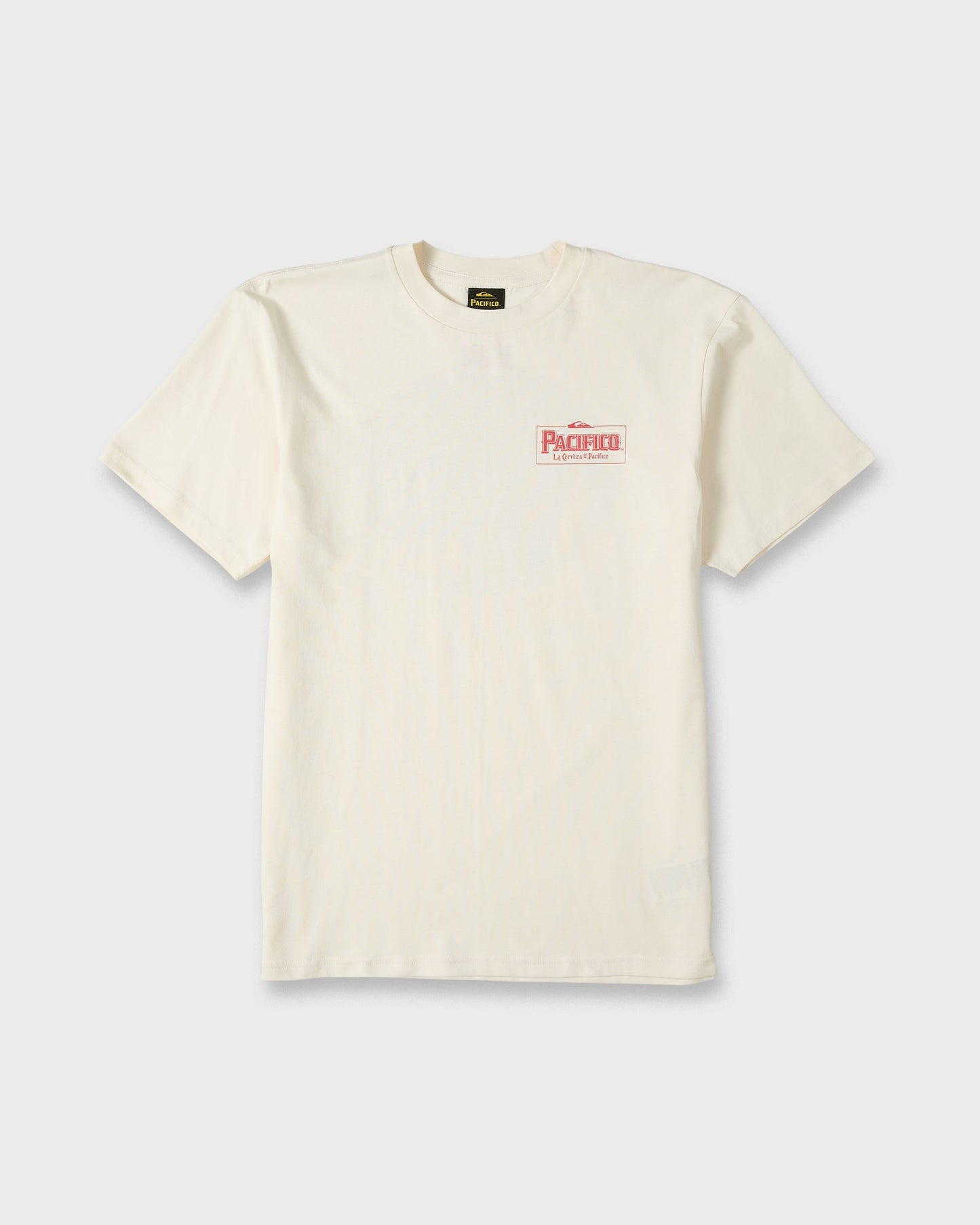 Pacifico Sayulita Cruising Short Sleeve Cotton T-Shirt - Tofu