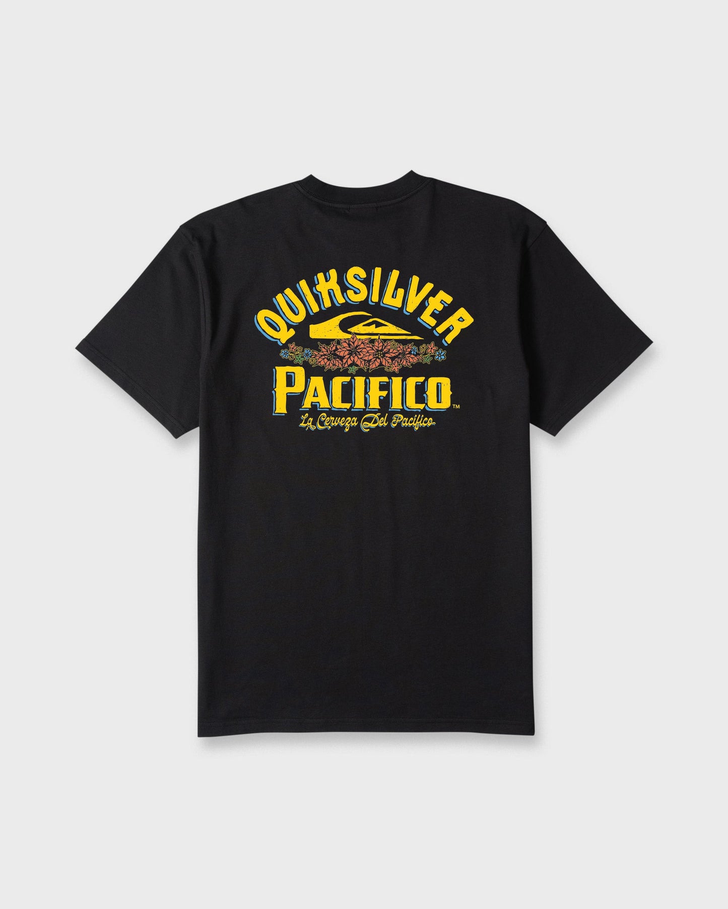 Pacifico Signage Short Sleeve Knit T-Shirt - Black