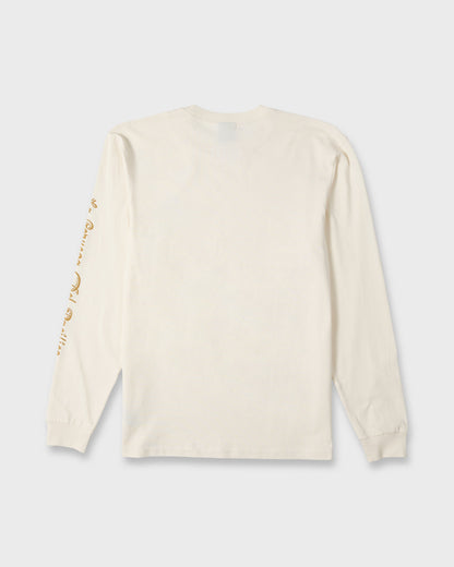 Pacifico Signage Long Sleeve Knit T-Shirt - Tofu
