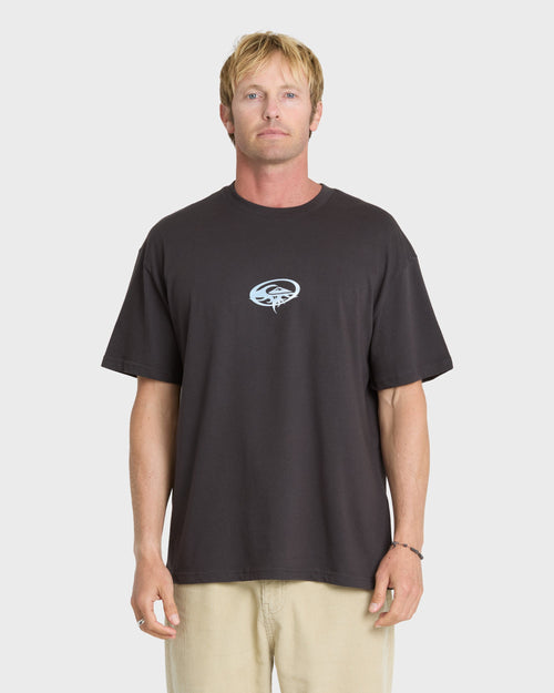 Wrecked Mercury Short Sleeve Knit T-Shirt - Phantom