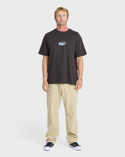 Wrecked Mercury Short Sleeve Knit T-Shirt - Phantom