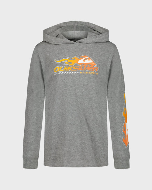 Boys F1 Speed Hooded Long Sleeve T-Shirt