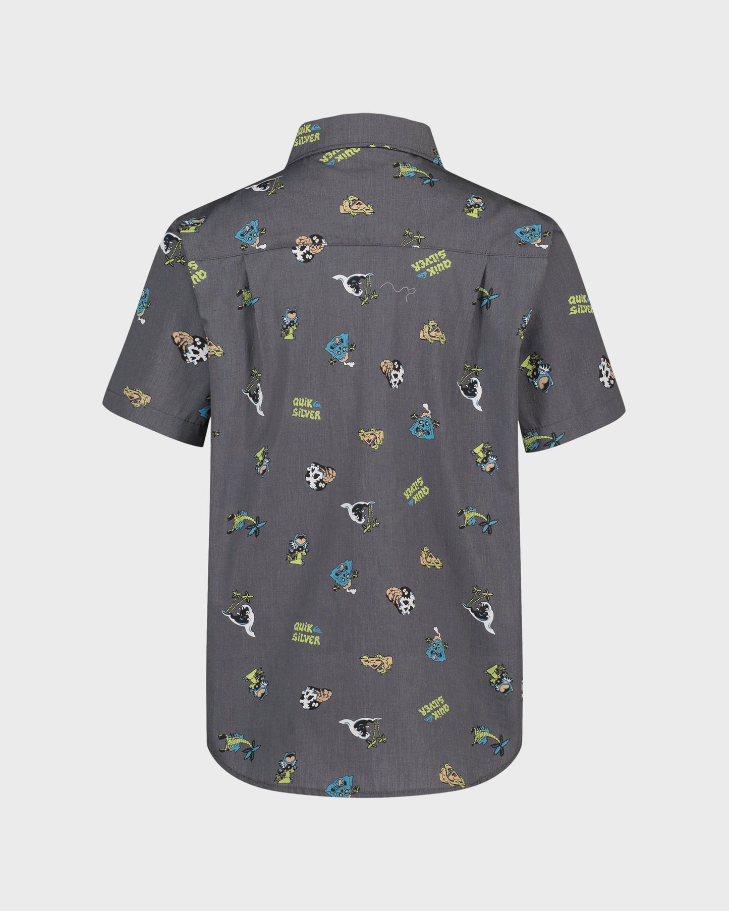 Boys Strange Waves Classic Short Sleeve Woven Shirt