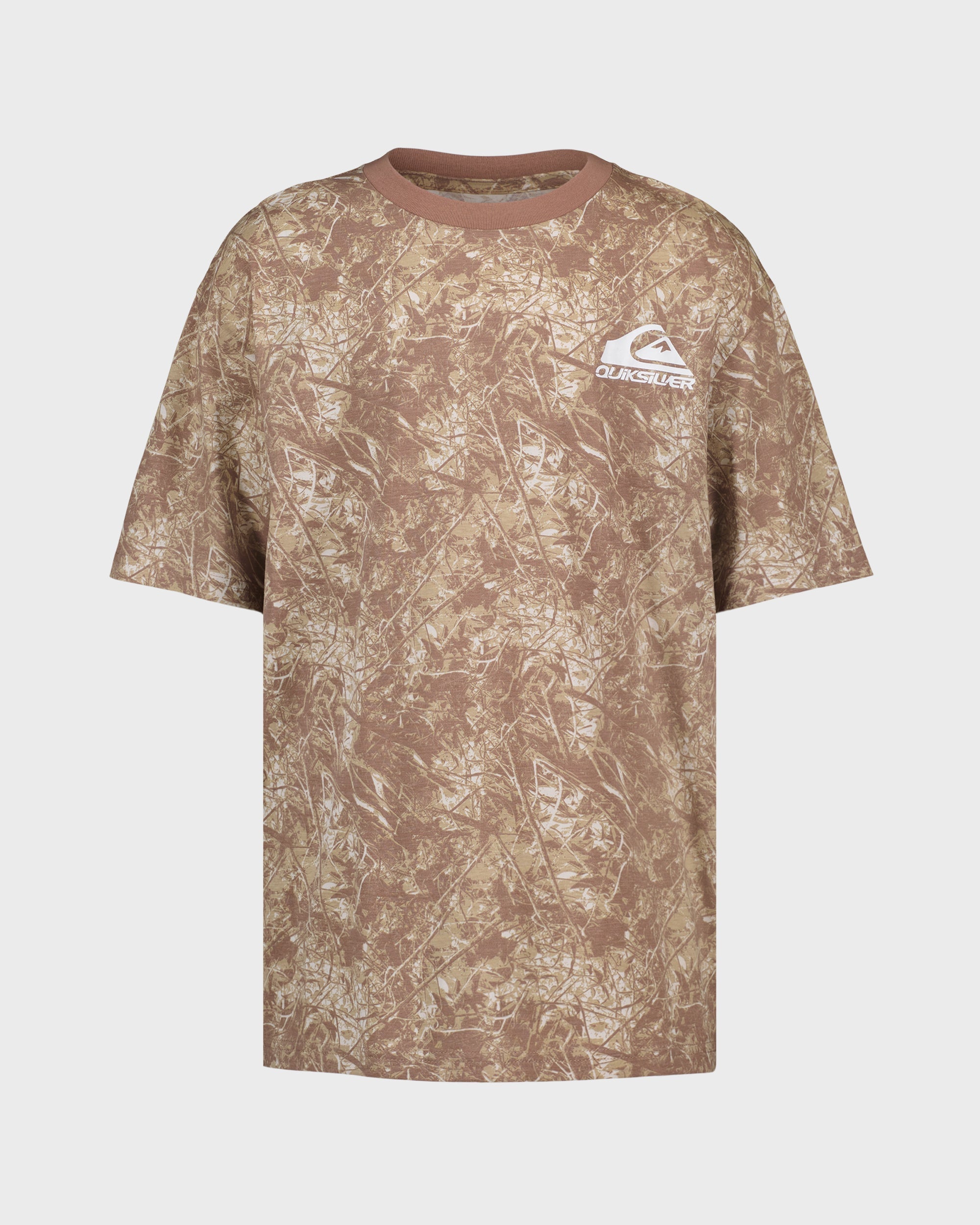 Boys Camo Oversized Short Sleeve T-Shirt