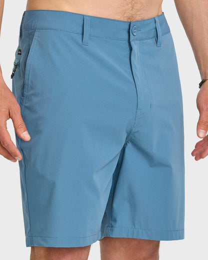 Union Transit 19" Amphibian Hybrid Shorts - Copen Blue