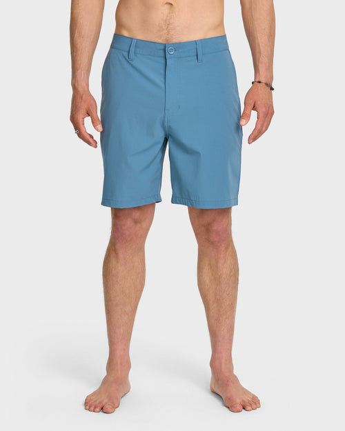 Union Transit 19" Amphibian Hybrid Shorts - Copen Blue