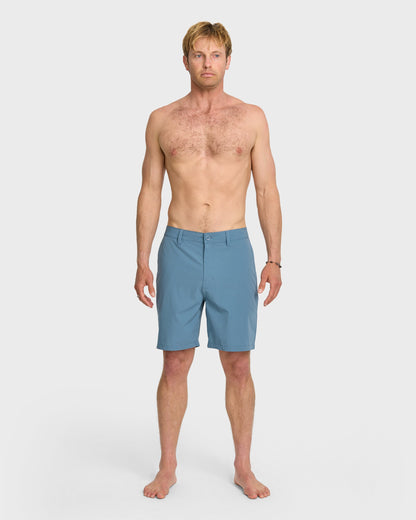 Union Transit 19" Amphibian Hybrid Shorts - Copen Blue