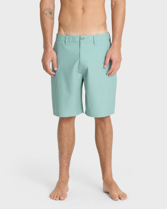 Union Amphibian 20" Hybrid Shorts - Iceberg Green