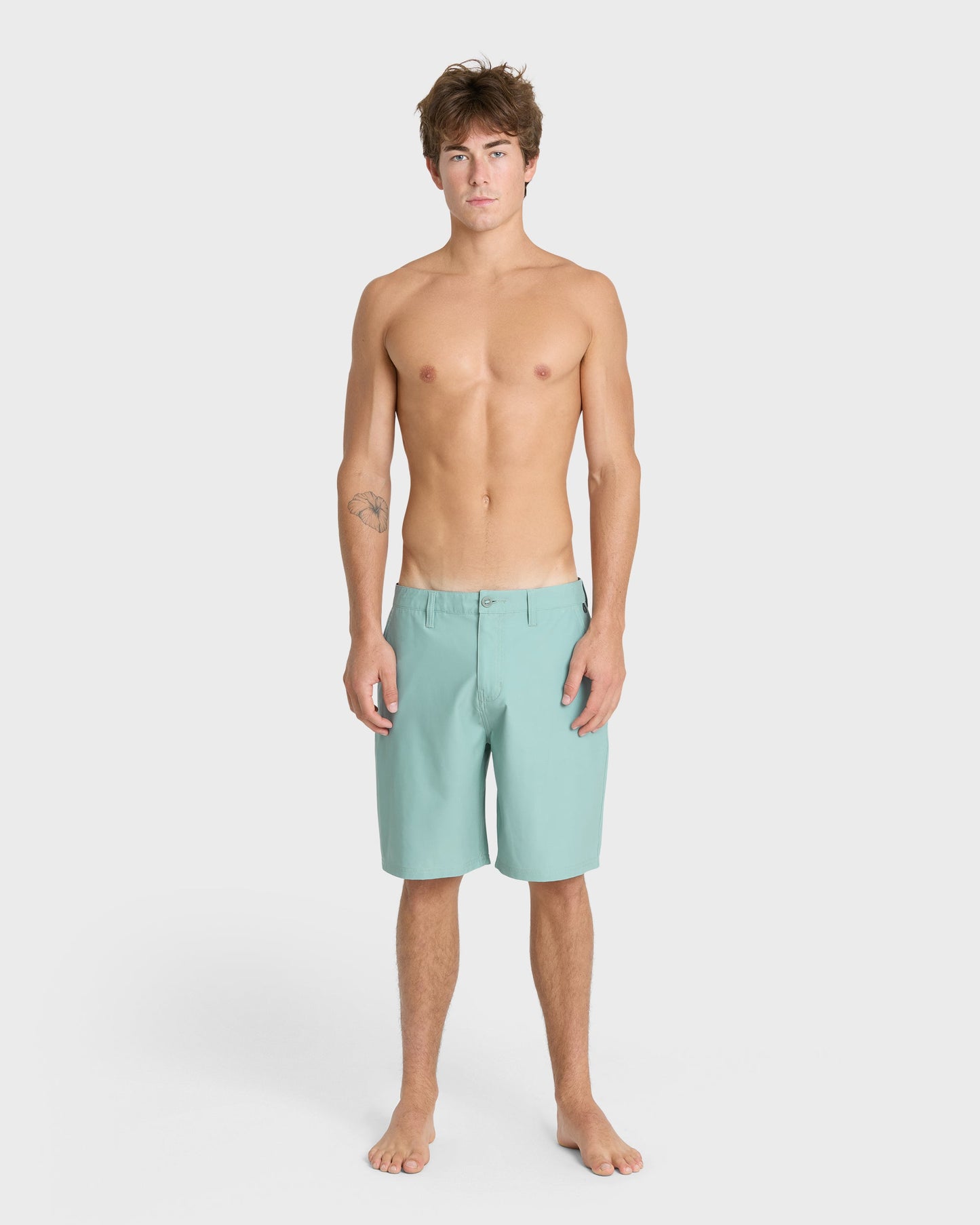 Union Amphibian 20" Hybrid Shorts - Iceberg Green