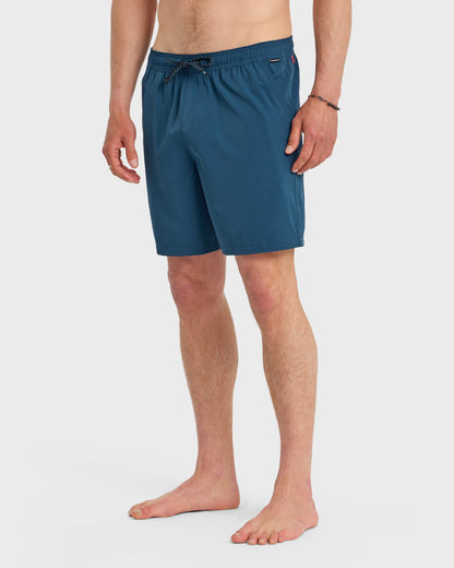 Taxer Amphibian 18" Hybrid Shorts - Dark Denim
