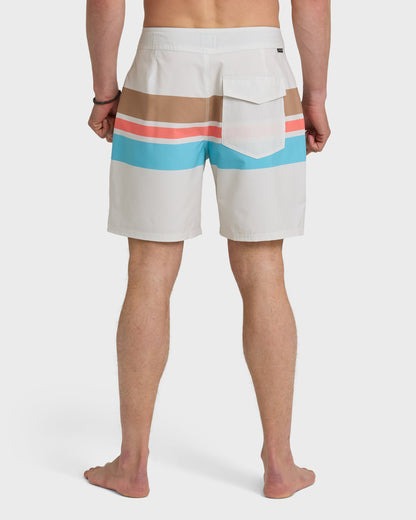 Original Straight Leg 18" Boardshorts - Bone White