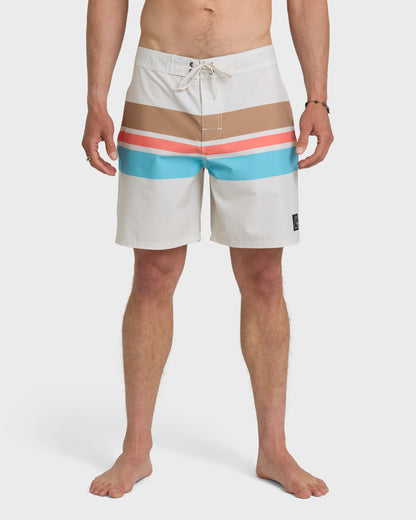Original Straight Leg 18" Boardshorts - Bone White