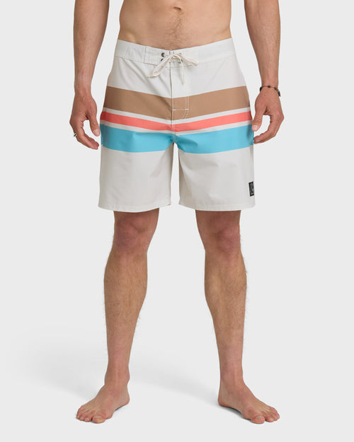 Original Straight Leg 18" Boardshorts - Bone White