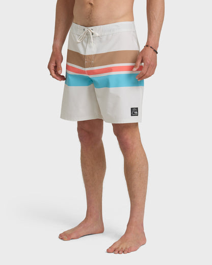 Original Straight Leg 18" Boardshorts - Bone White