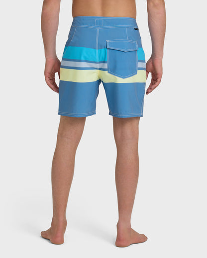 Original Straight Leg 18" Boardshorts - Riviera