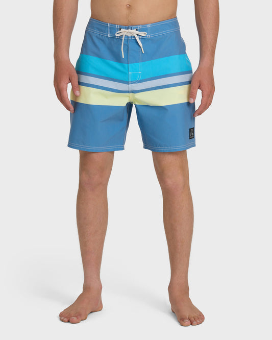 Original Straight Leg 18" Boardshorts - Riviera