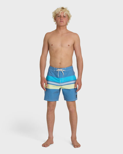 Original Straight Leg 18" Boardshorts - Riviera