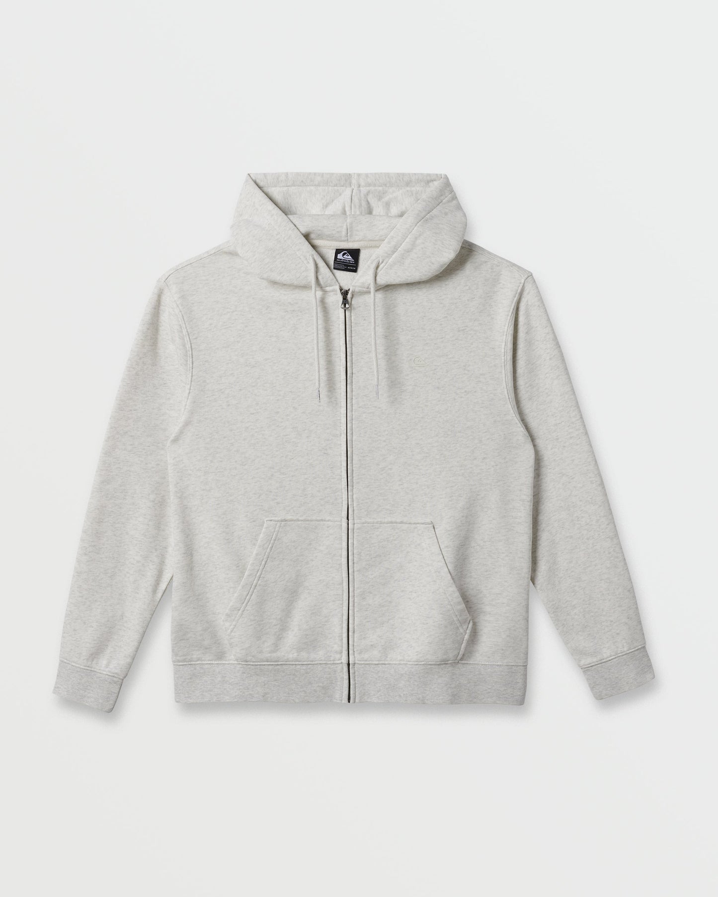 Saltwater Full Zip Hoodie - White Heather