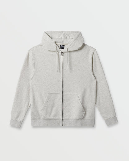 Saltwater Full Zip Hoodie - White Heather