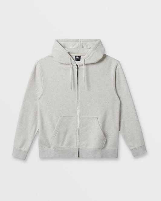 Saltwater Full Zip Hoodie - White Heather