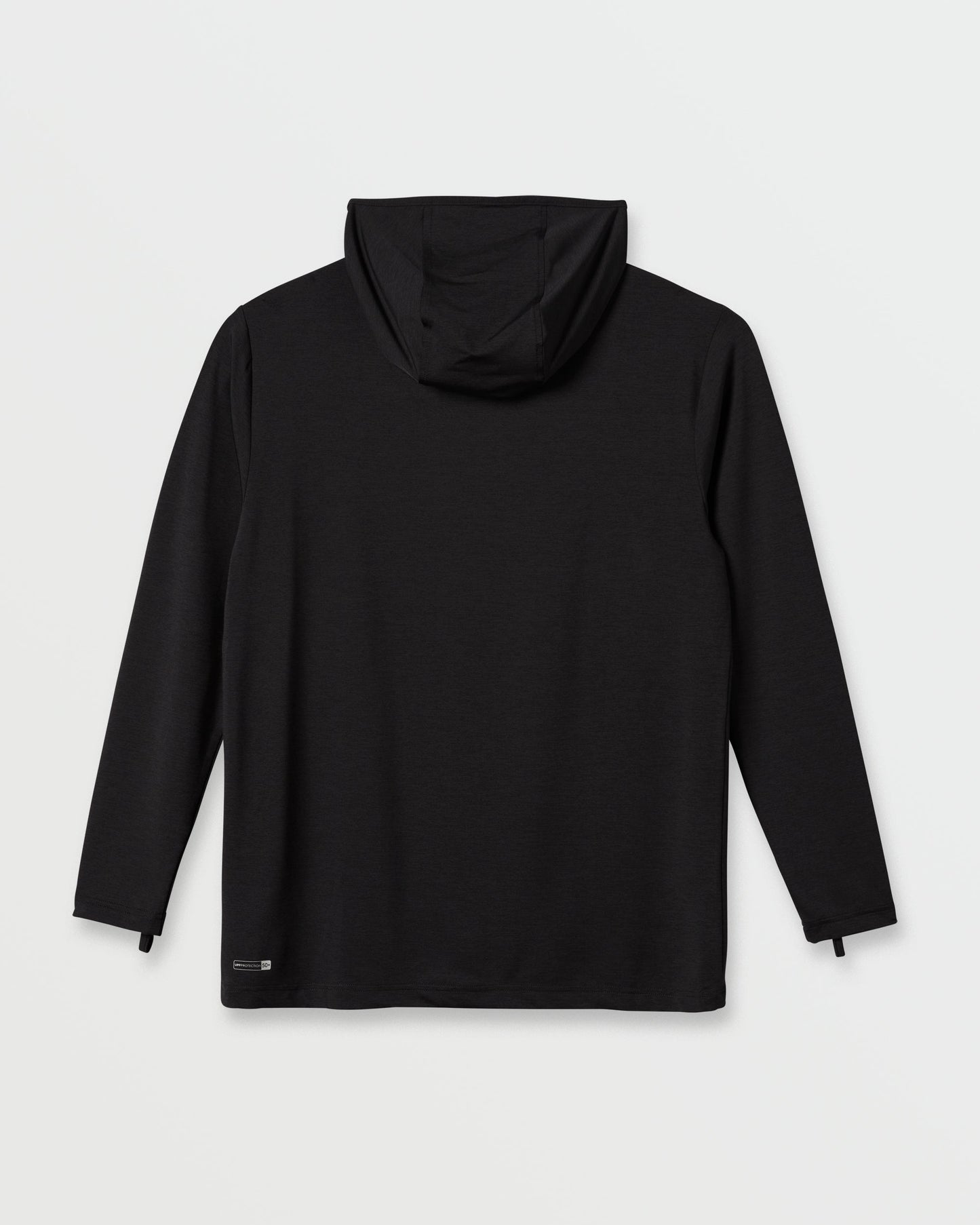 DNA Logo Surf Hood Long Sleeve Surf Tee - Phantom Heather