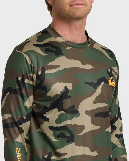Everyday Long Sleeve Surf Tee - Camo