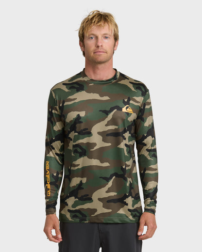 Everyday Long Sleeve Surf Tee - Camo