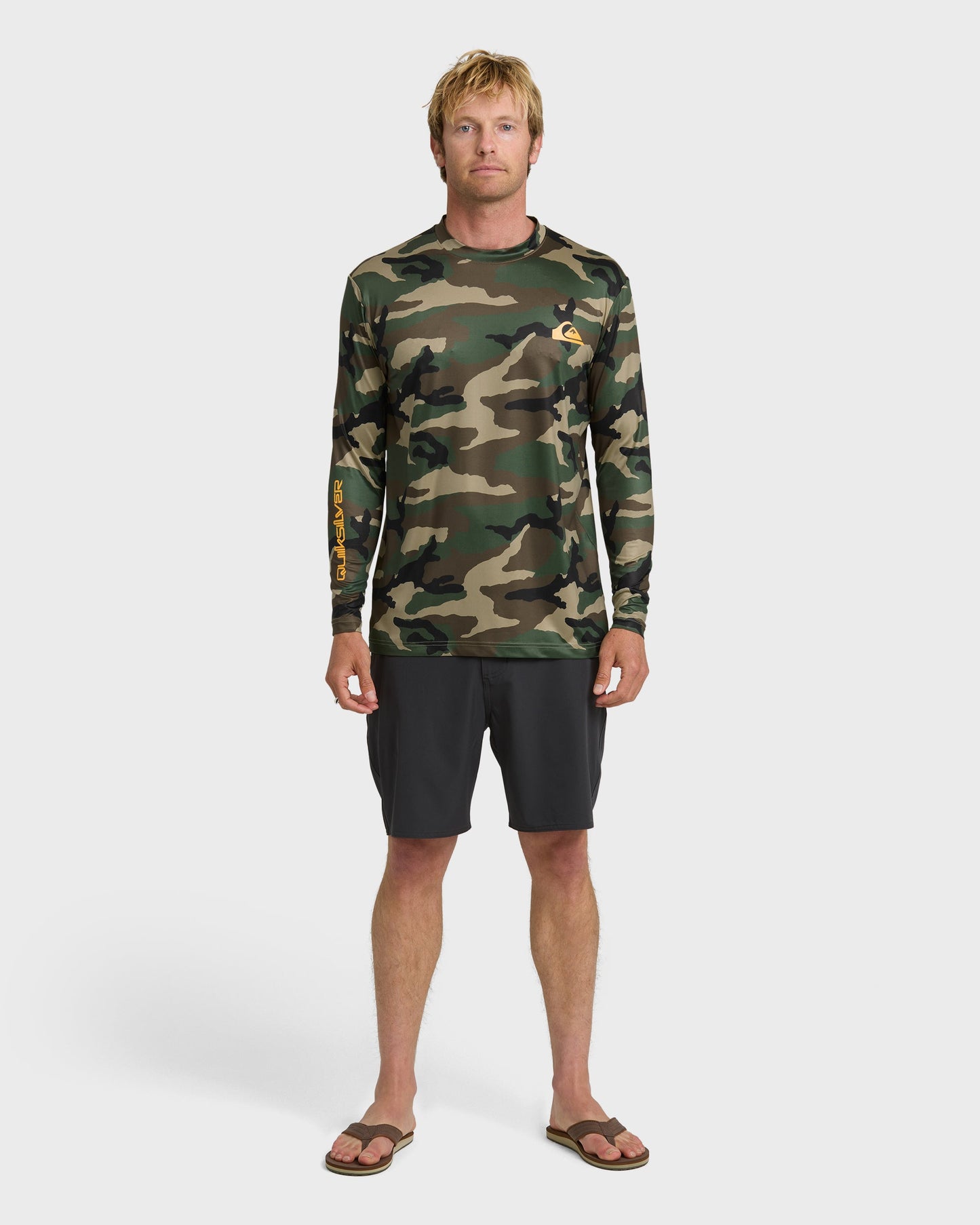 Everyday Long Sleeve Surf Tee - Camo
