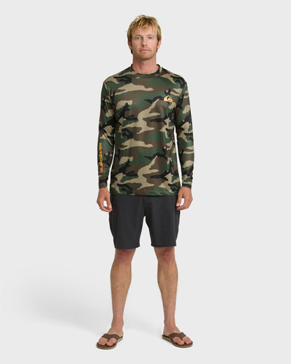 Everyday Long Sleeve Surf Tee - Camo