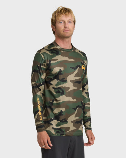 Everyday Long Sleeve Surf Tee - Camo